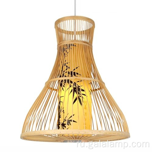 Подвесной светильник Bamboo Lantern с бамбуком
